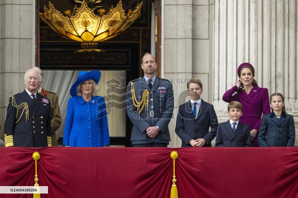 Royals At The 80th Anniversary of VE Day - London