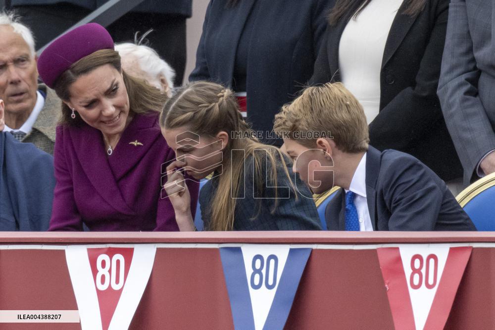 Royals At The 80th Anniversary of VE Day - London