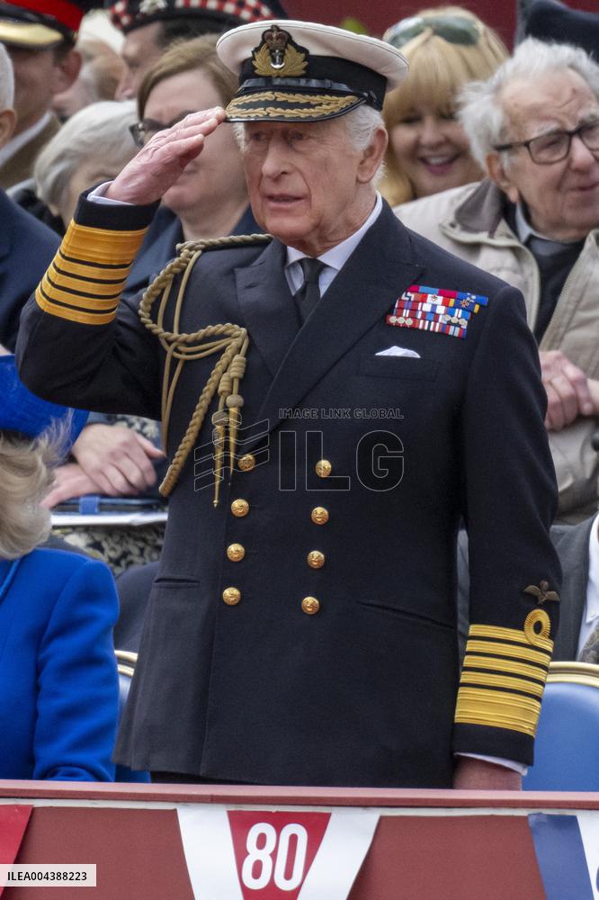 Royals At The 80th Anniversary of VE Day - London