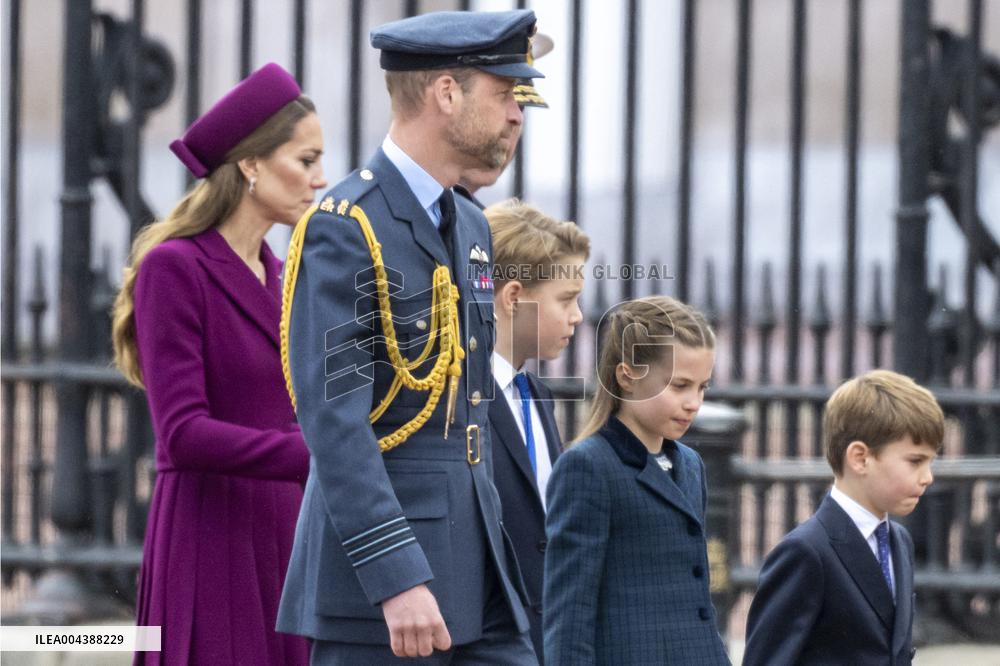 Royals At The 80th Anniversary of VE Day - London