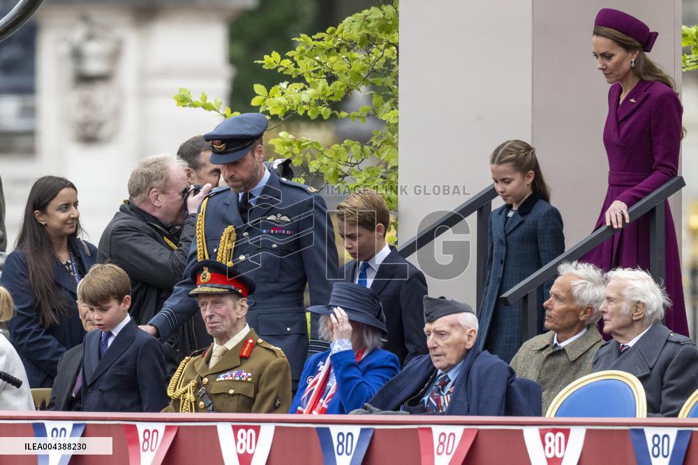 Royals At The 80th Anniversary of VE Day - London