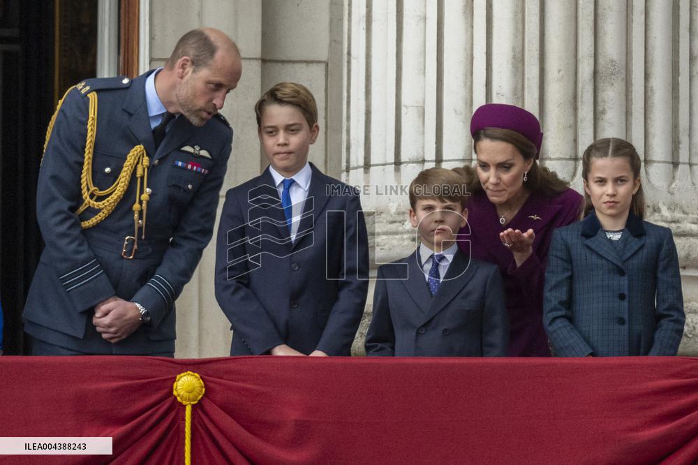 Royals At The 80th Anniversary of VE Day - London