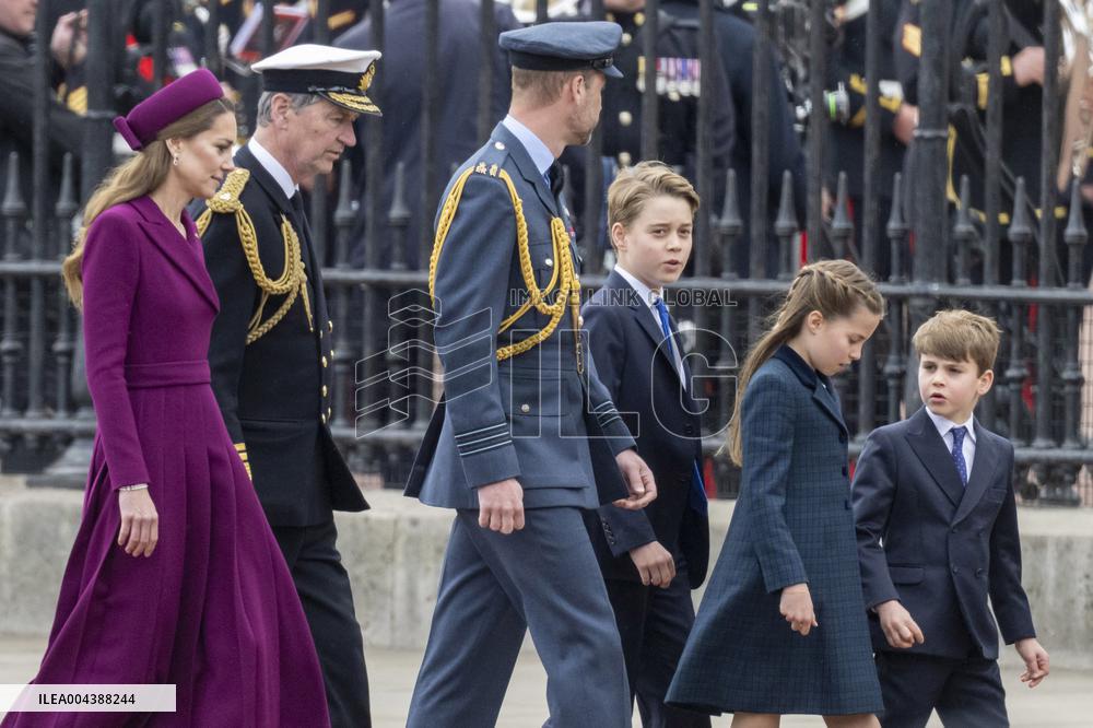Royals At The 80th Anniversary of VE Day - London