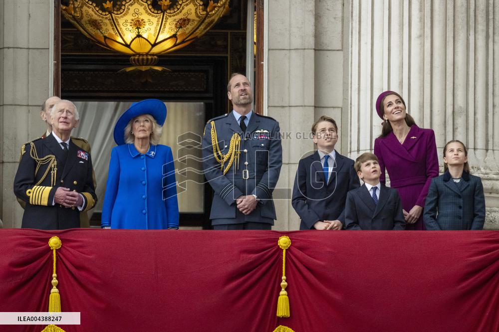 Royals At The 80th Anniversary of VE Day - London