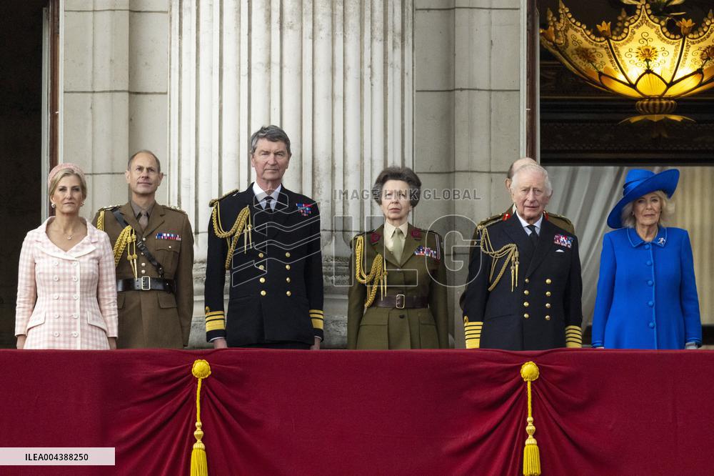 Royals At The 80th Anniversary of VE Day - London
