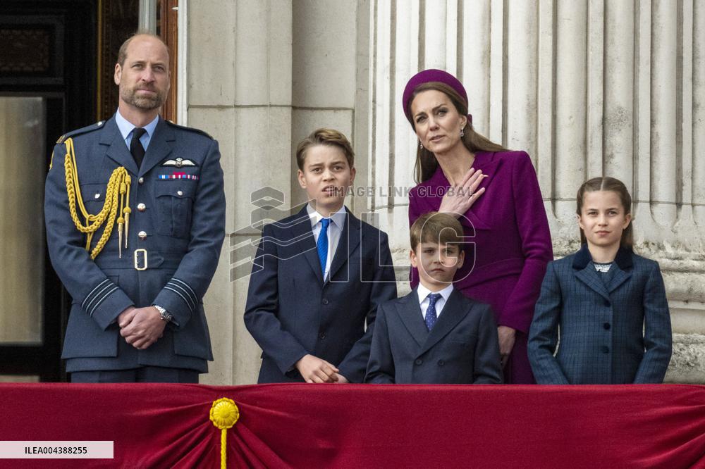 Royals At The 80th Anniversary of VE Day - London