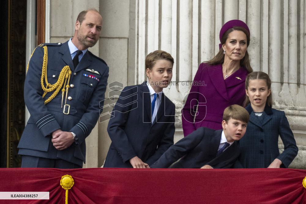 Royals At The 80th Anniversary of VE Day - London