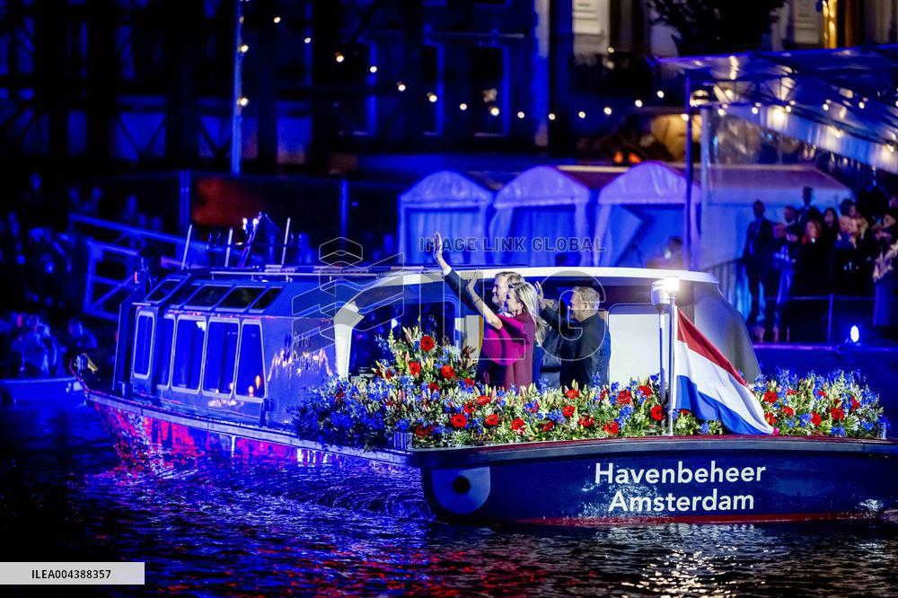 Het 5 mei-concert op de amstel