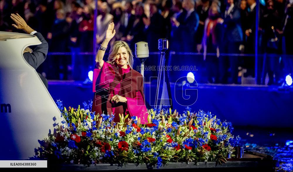 Het 5 mei-concert op de amstel