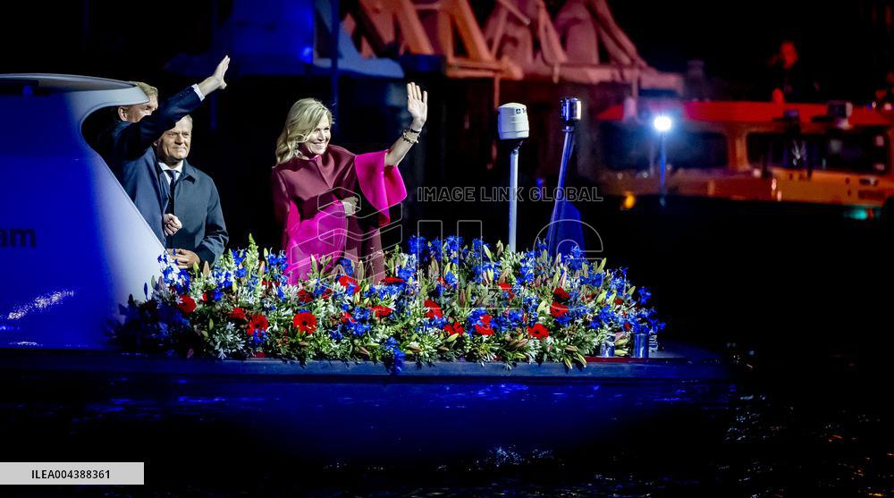 Het 5 mei-concert op de amstel