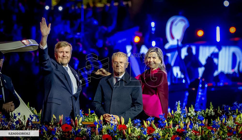 Het 5 mei-concert op de amstel