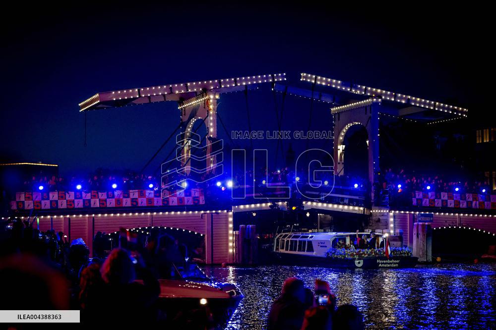 Het 5 mei-concert op de amstel