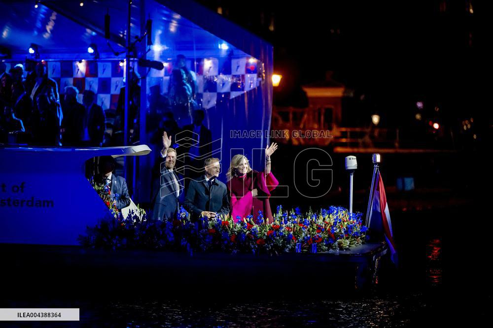 Het 5 mei-concert op de amstel