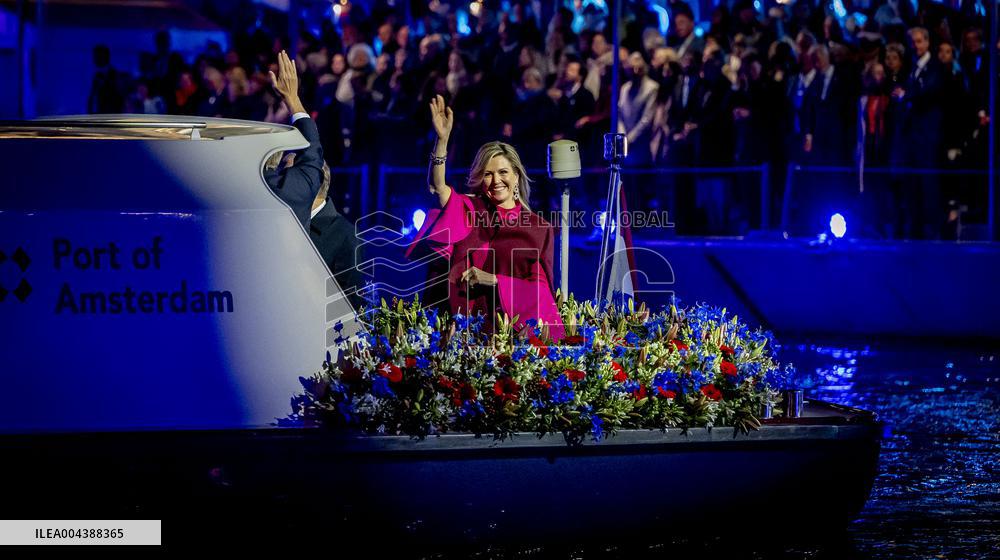 Het 5 mei-concert op de amstel