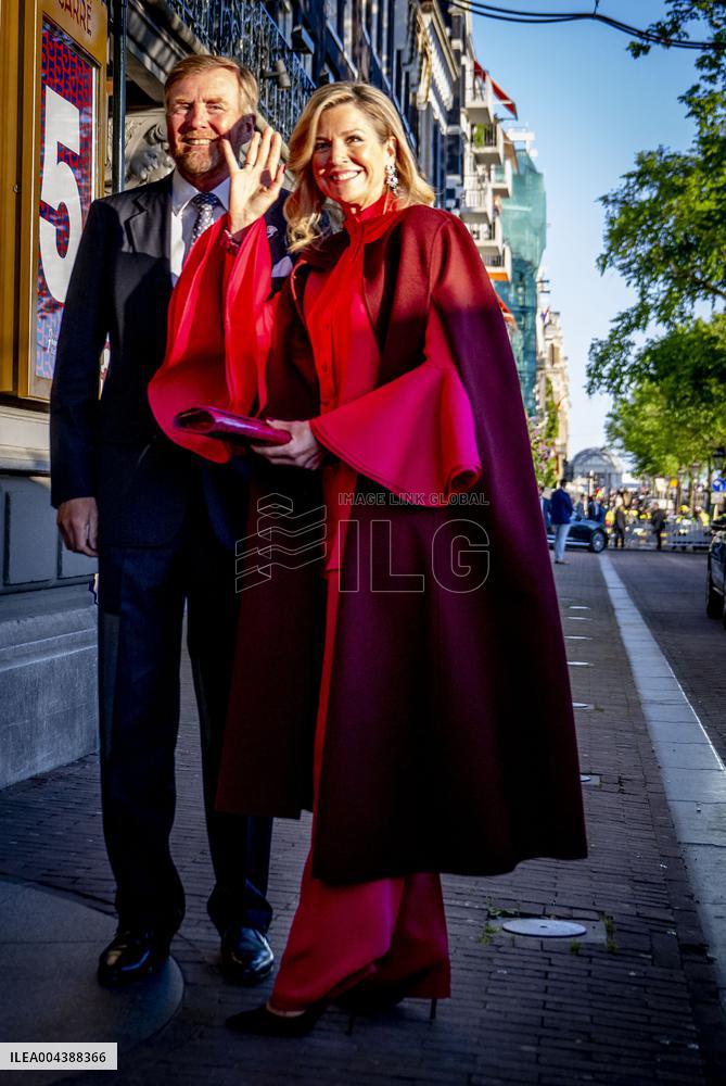 Het 5 mei-concert op de amstel