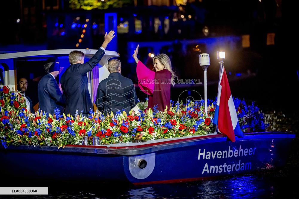 Het 5 mei-concert op de amstel
