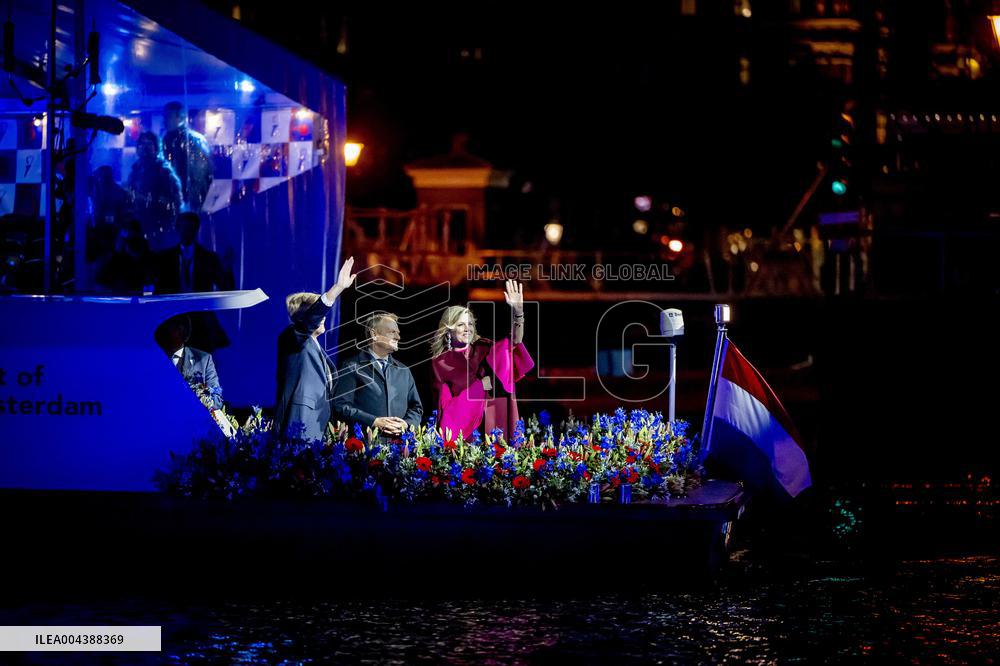Het 5 mei-concert op de amstel