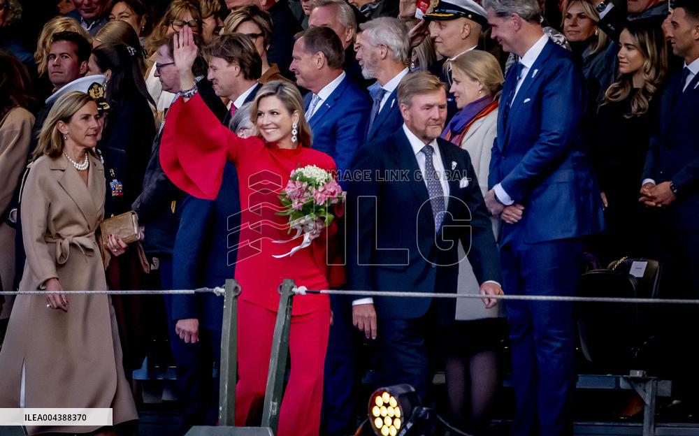 Het 5 mei-concert op de amstel