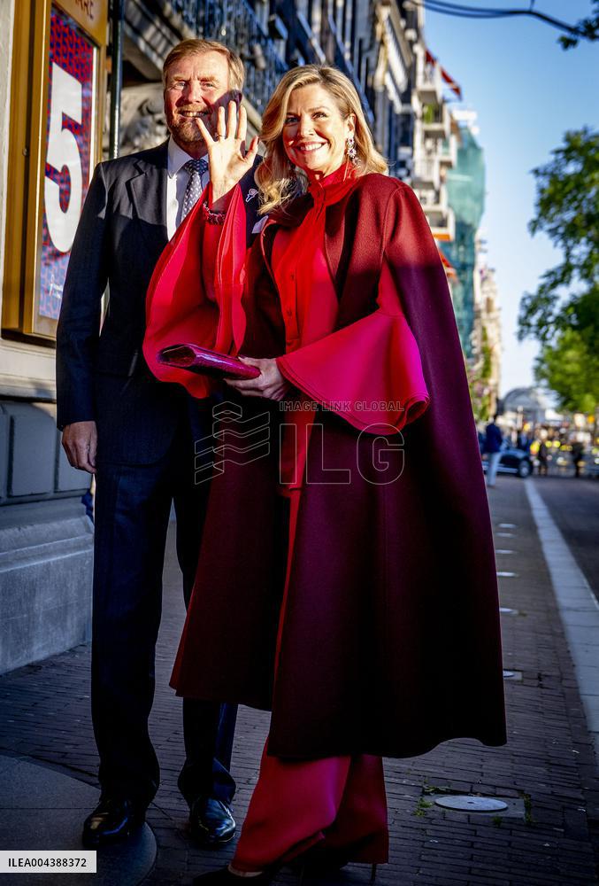 Het 5 mei-concert op de amstel