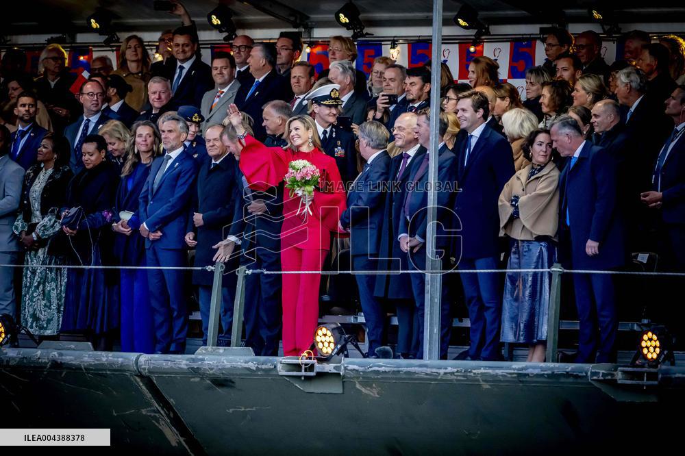 Het 5 mei-concert op de amstel