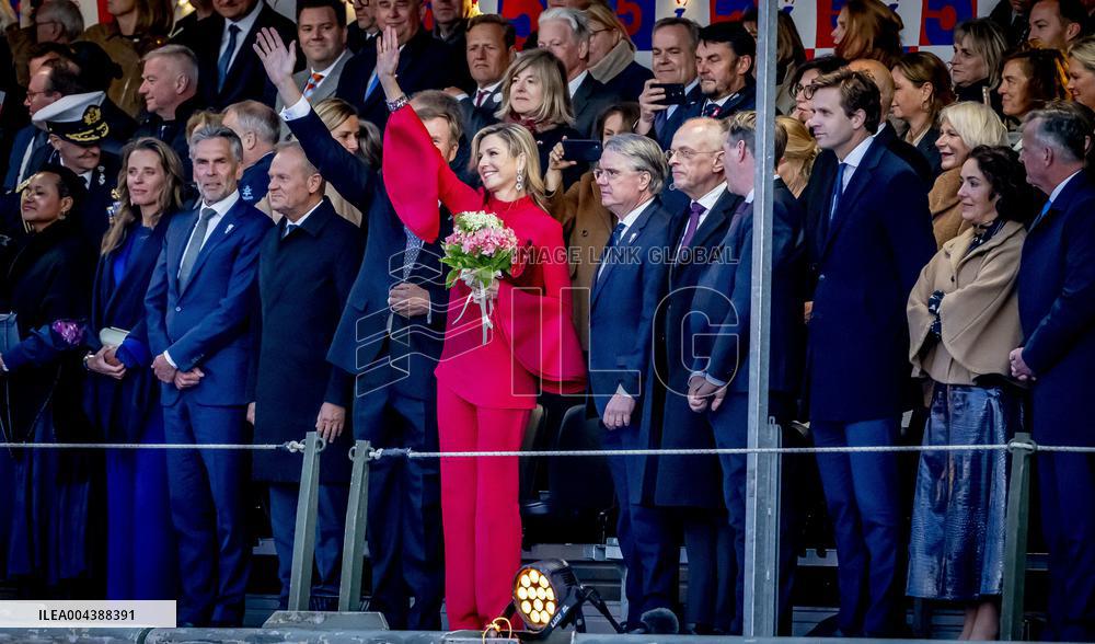 Het 5 mei-concert op de amstel