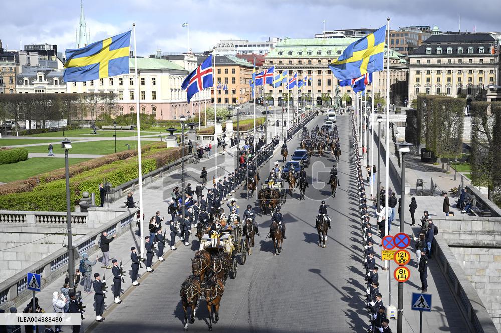 SWEDEN STATE VISIT FROM ICELAND