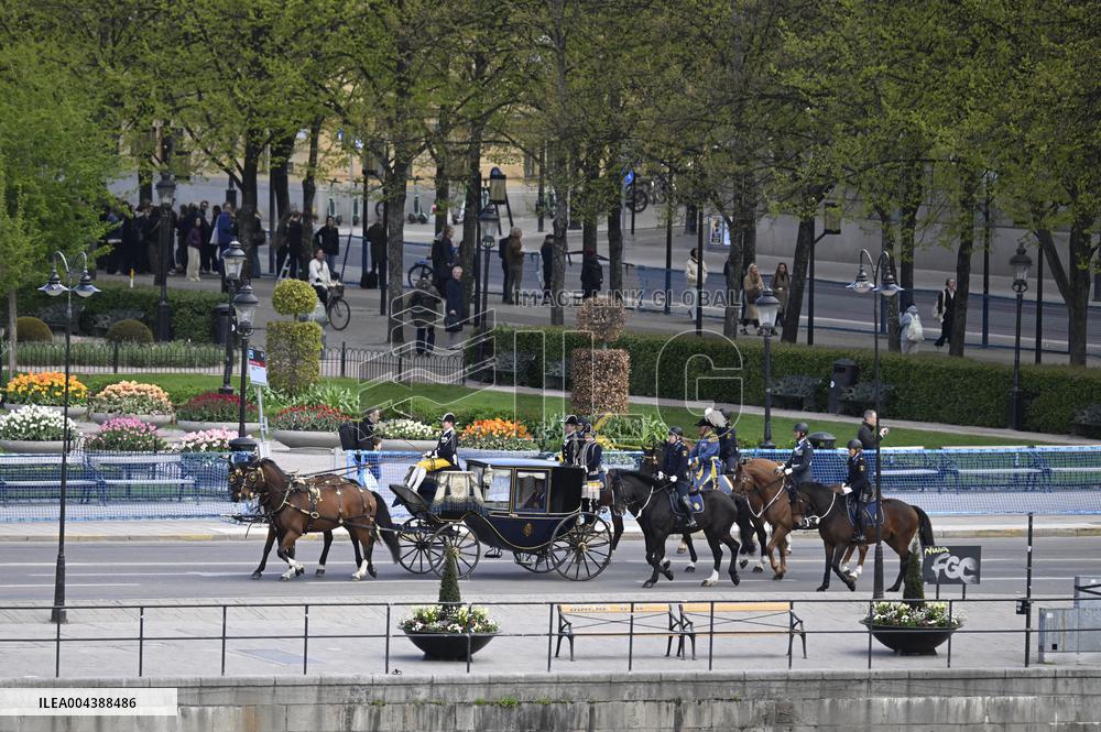 SWEDEN STATE VISIT FROM ICELAND