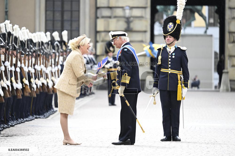SWEDEN STATE VISIT FROM ICELAND