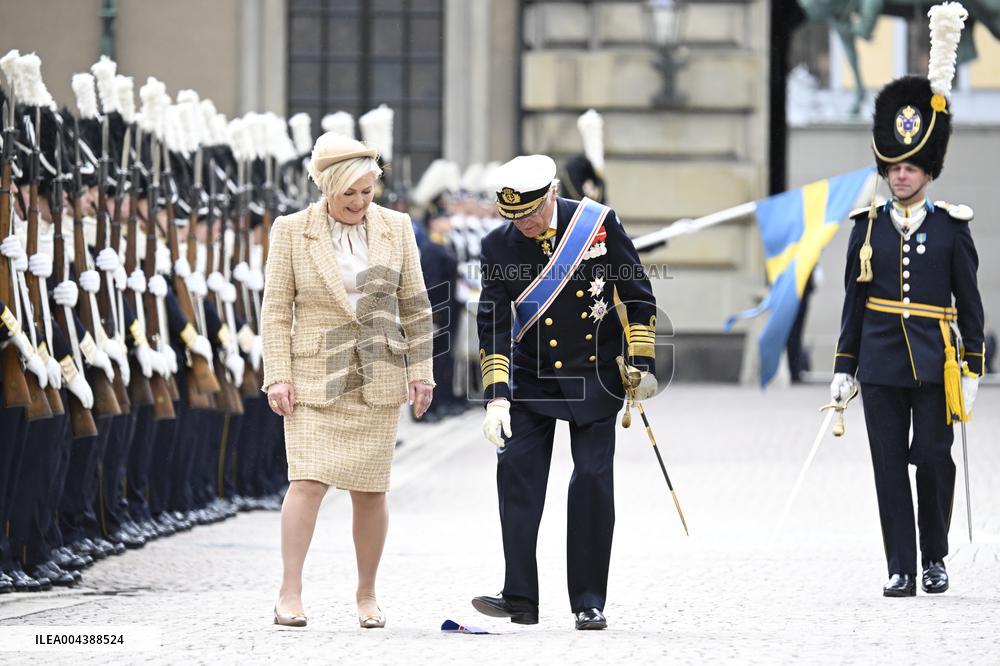 SWEDEN STATE VISIT FROM ICELAND