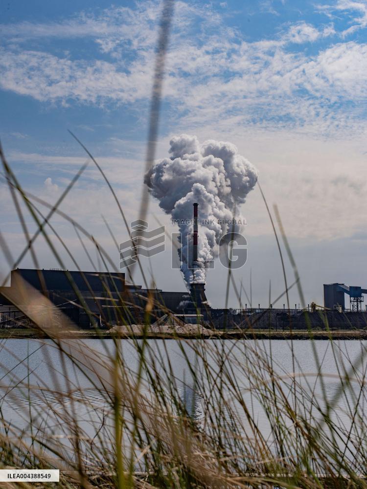 Arcelor Mittal Dunkerque Steel Production Site - France