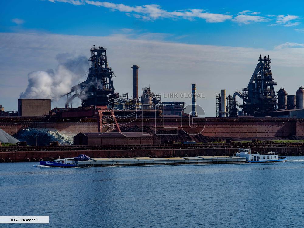 Arcelor Mittal Dunkerque Steel Production Site - France
