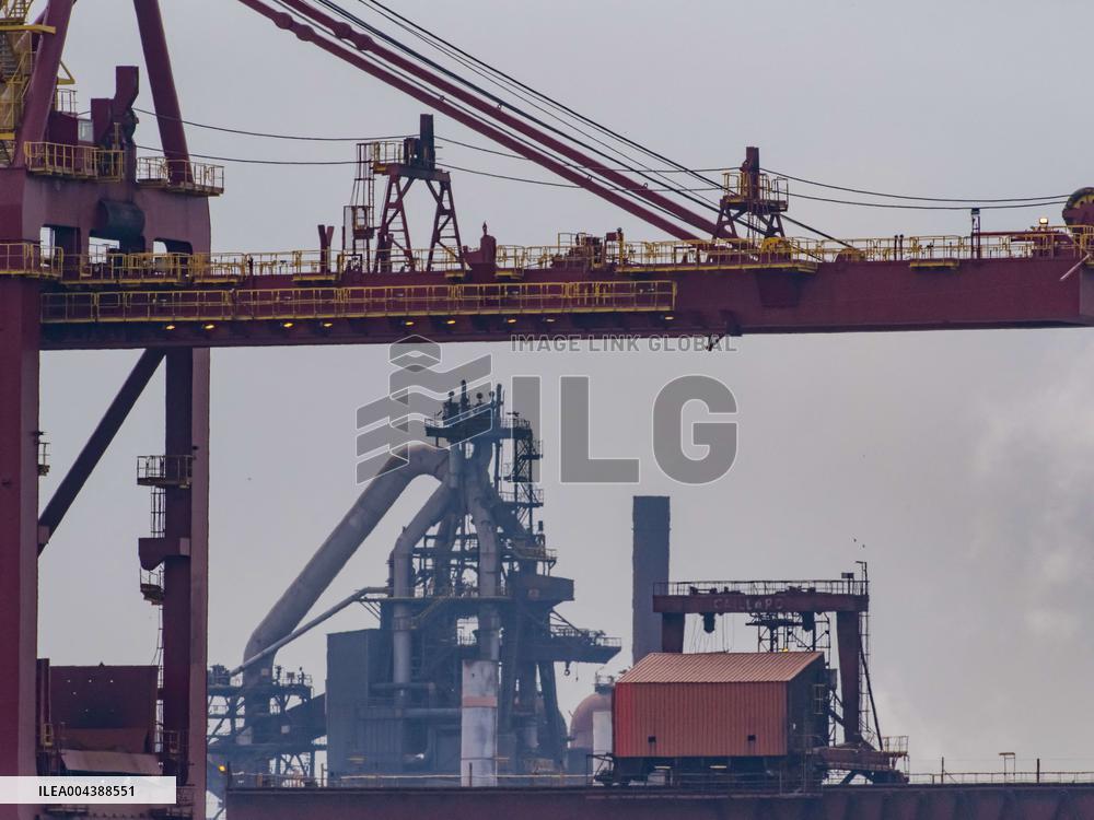 Arcelor Mittal Dunkerque Steel Production Site - France