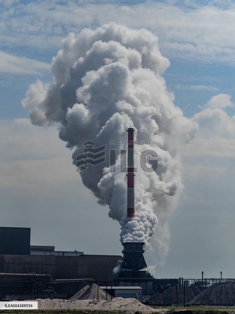 Arcelor Mittal Dunkerque Steel Production Site - France