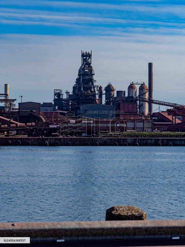 Arcelor Mittal Dunkerque Steel Production Site - France
