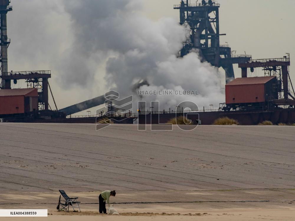 Arcelor Mittal Dunkerque Steel Production Site - France