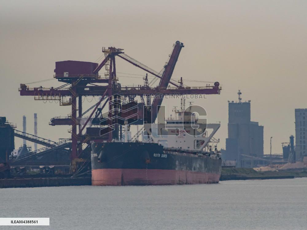 Arcelor Mittal Dunkerque Steel Production Site - France