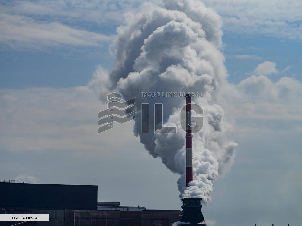 Arcelor Mittal Dunkerque Steel Production Site - France