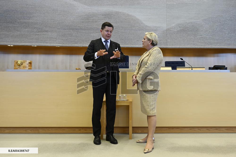 SWEDEN STATE VISIT FROM ICELAND