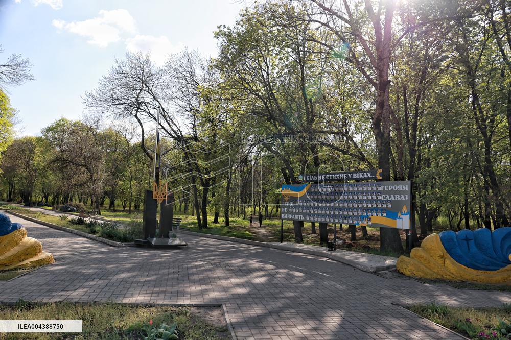 Dobropillia in eastern Ukraine