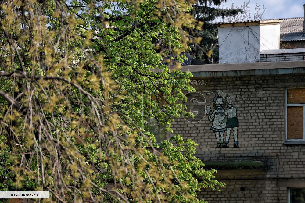 Dobropillia in eastern Ukraine