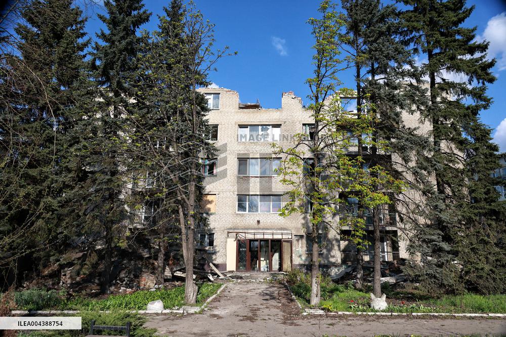 Dobropillia in eastern Ukraine