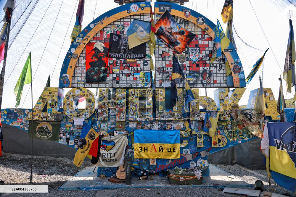 Dobropillia in eastern Ukraine