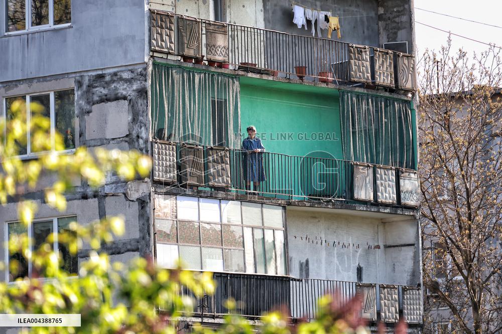 Dobropillia in eastern Ukraine