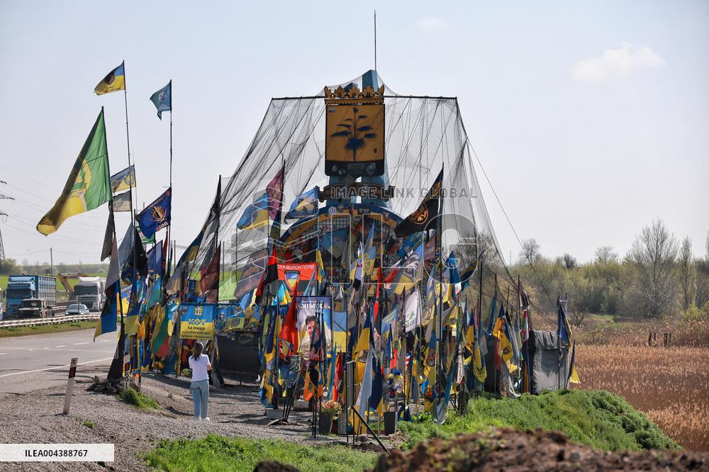 Dobropillia in eastern Ukraine