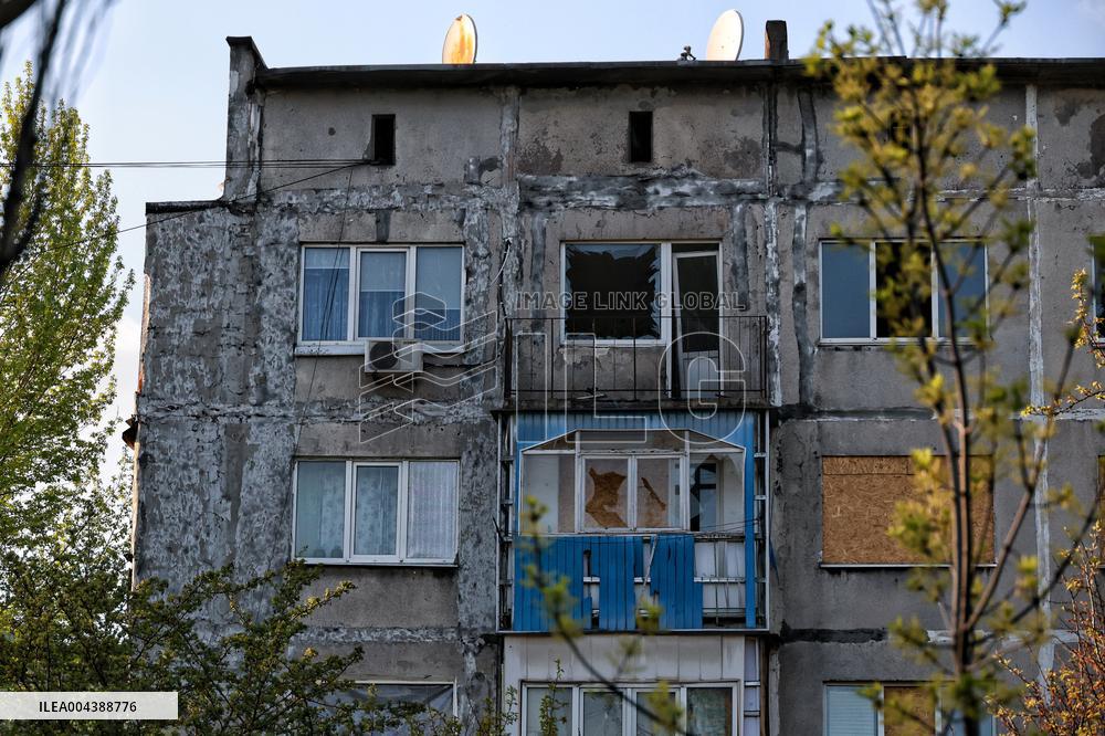 Dobropillia in eastern Ukraine