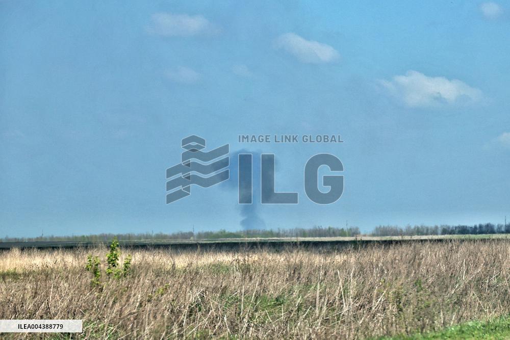 Dobropillia in eastern Ukraine