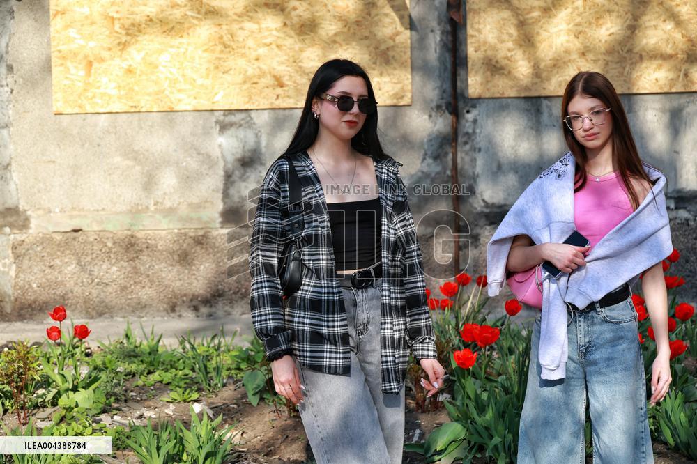 Dobropillia in eastern Ukraine