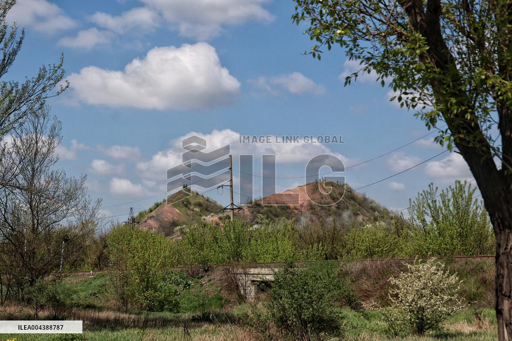 Dobropillia in eastern Ukraine