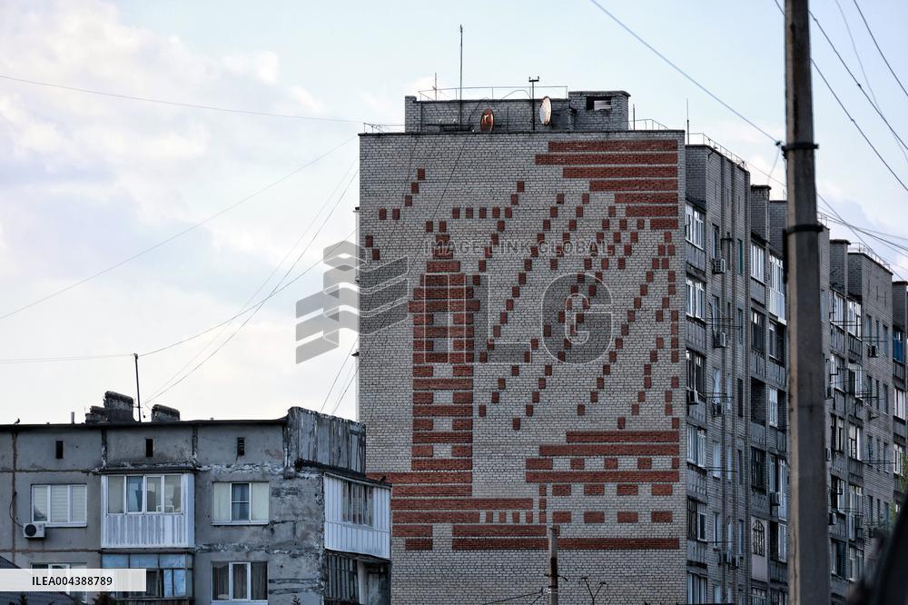 Dobropillia in eastern Ukraine