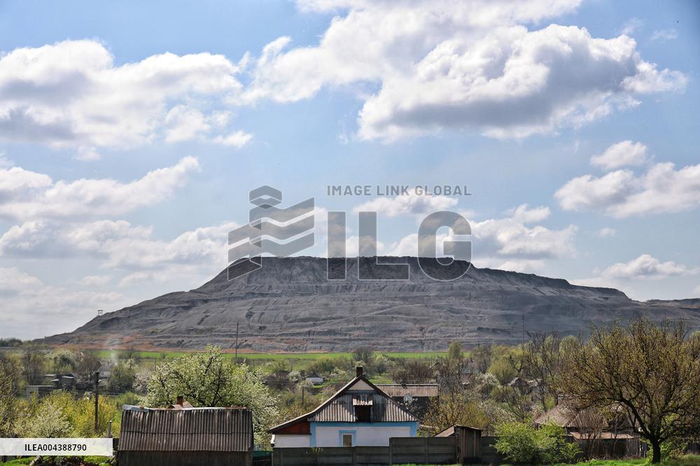 Dobropillia in eastern Ukraine